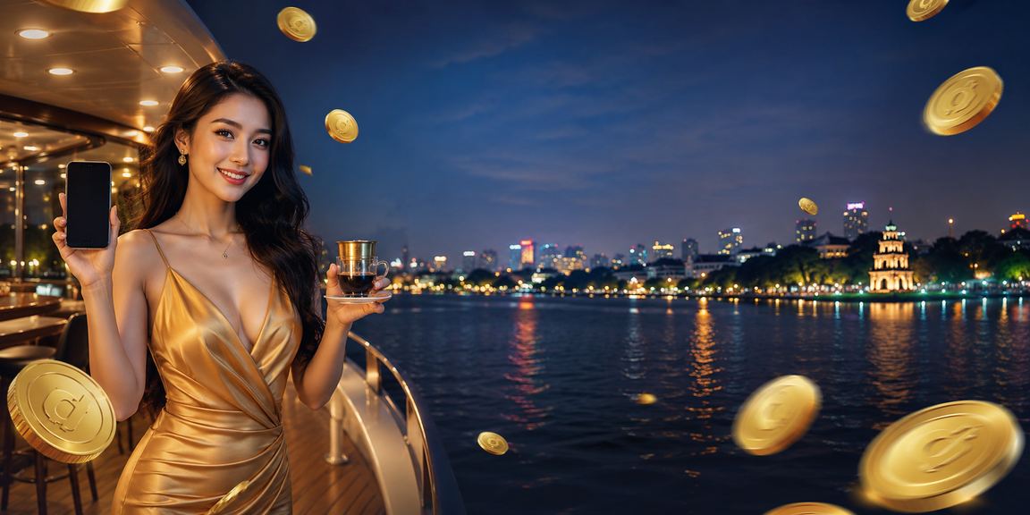 Người dùng tại Hà Nội truy cập nền tảng cược 6428 qua điện thoại bên tách cà phê buổi sáng